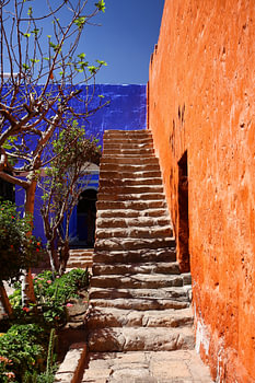 Trap in Santa Catalinaklooster Peru
