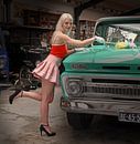 Girl truck cleaning van Willem van Holten thumbnail