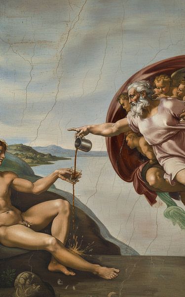 The Creation of Coffee #2 by Maha Hardrian Project