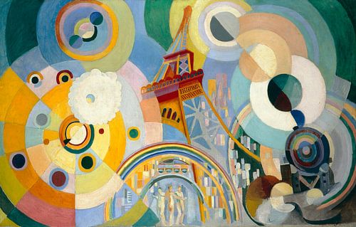 Lucht, ijzer en water, Robert Delaunay...