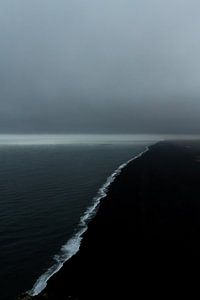 the black beaches of iceland by Leanne lovink