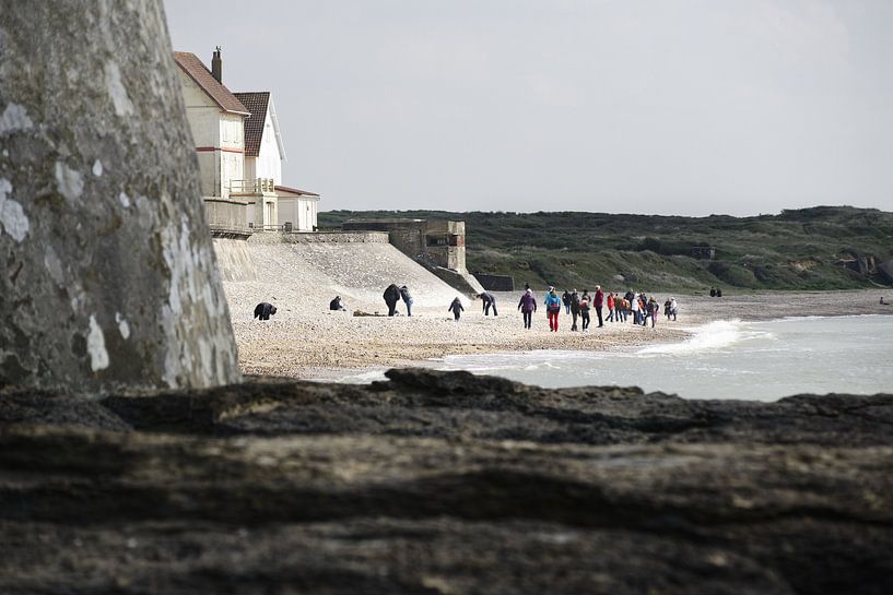 Between two Caps, Nord Pas de Calais, France by Henri Berlize