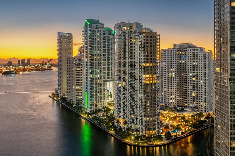Brickell Key Miami van Bart Hendrix