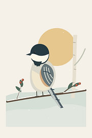Black-capped Chickadee — Birchlight