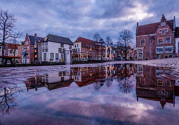 D'Oude stad in water