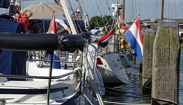 Boatlibben yn Staveren van Koos van Woudenberg