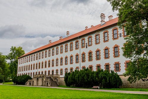 Paysage de parc à couper le souffle au château d'Elisabethenburg
