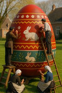Klassische Osterfreude: Ein Ei voller Geschichten