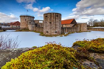 The moated castle in Friedewald by Roland Brack