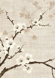 Flower painting Spring Dew | Gentle Spring Awakening by Modern Collection