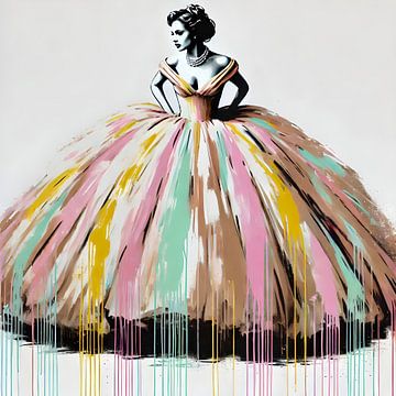 Big Dress van FoXo Art