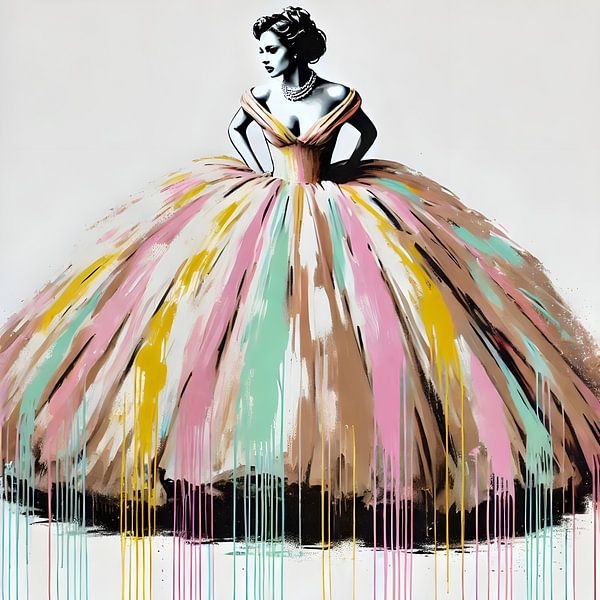 Großes Kleid von FoXo Art