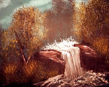 Wasserfall von Vera Markgraf