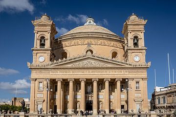 la célèbre église Rotunda de Mosta à Malte