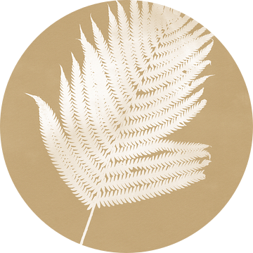 Natuur door het meer Ferns III Brown, Piper Rhue van Wild Apple