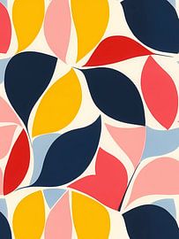 Modern Colorful Abstract Pattern by IamHome Studio