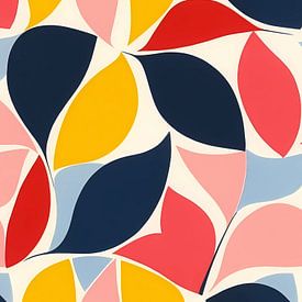 Modern Colorful Abstract Pattern by IamHome Studio