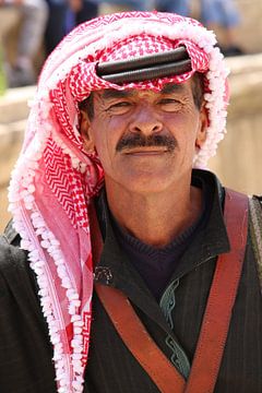 Jordanian man by Rob Hansum