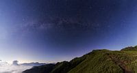 La Voie Lactée vue de Hehuan à Taiwan par Jos Pannekoek Aperçu