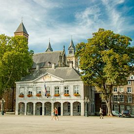 Vrijthof, Maastricht bij zomerdag van Mark Zoet
