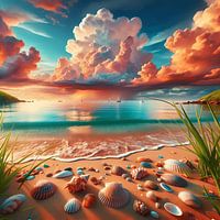 Sunset Serenity by the Shore