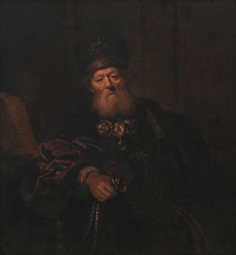 Aron als hogepriester, Karel van Mander
