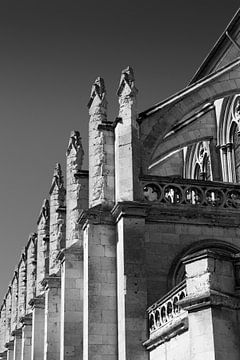 Luchtboog Architectuur, Kerk, Frankrijk van Imladris Images