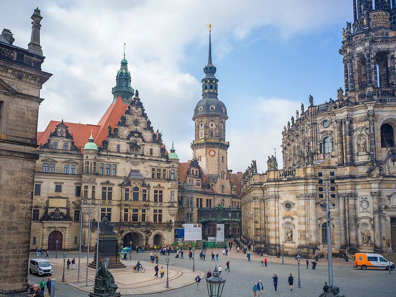 Dresden - Schlossplatz by t.ART