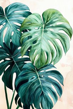 Monstera Deliciosa no.2 van Studio BB