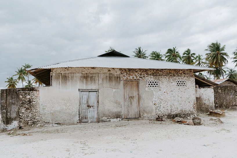 Maison locale | Photographie de voyage Zanzibar | Art mural | Tirages d'art plastique par Alblasfotografie