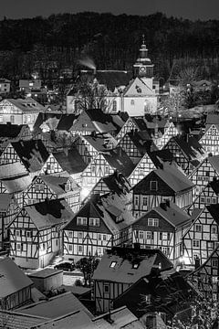 Die Fachwerkhäuser von Freudenberg im Siegerland von Roland Brack
