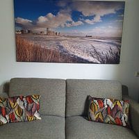 Klantfoto: Vlissingen aan zee van Thom Brouwer, als artframe