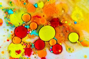 Regenboog bubbels