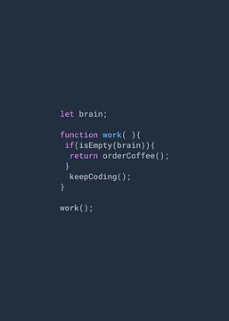 Javascript Work Developer Quotes by Wisnu Xiao