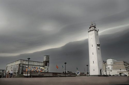 Lighthouse in the storm