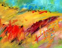 abstract Paysage expressif 5