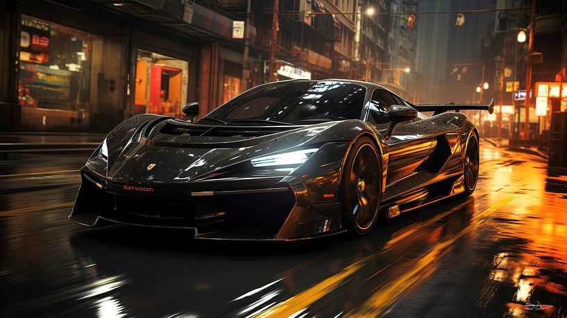 supercar by Gelissen Artworks