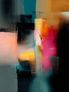 Abstrakt in warmen Farben