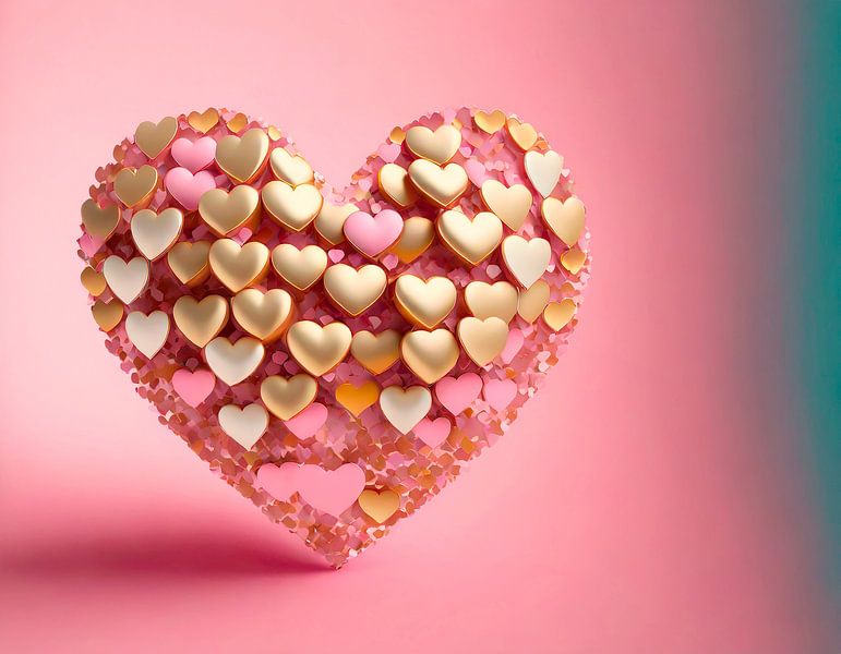 Heart with heart by Mustafa Kurnaz