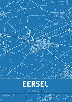 Blueprint | Map | Eersel (North Brabant) by Rezona