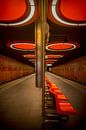 Photography Belgium Architecture - The LIne 6 metro station Pannenhuis in Brussels by Ingo Boelter thumbnail