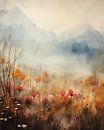 Landscape in both warm and cool colours by Studio Allee thumbnail