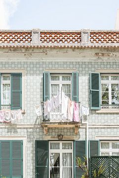 Groen Huis in Sintra - Reis Fotografie in Portugal van Henrike Schenk
