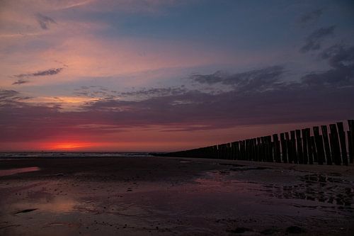 Evening falls