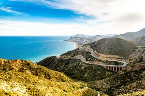 Landschaft Küste bei Cabo de Gata in almeria