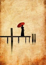 Umbrella Japan by Pus Meong Art