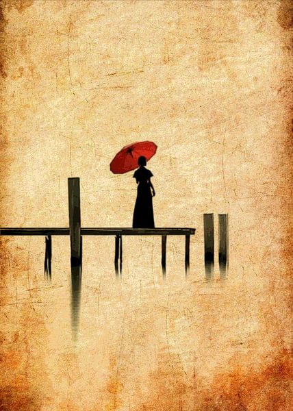 Umbrella Japan by Pus Meong Art