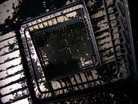 Burned staircase