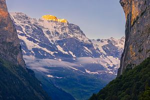 Sonnenaufgang in der Schweiz