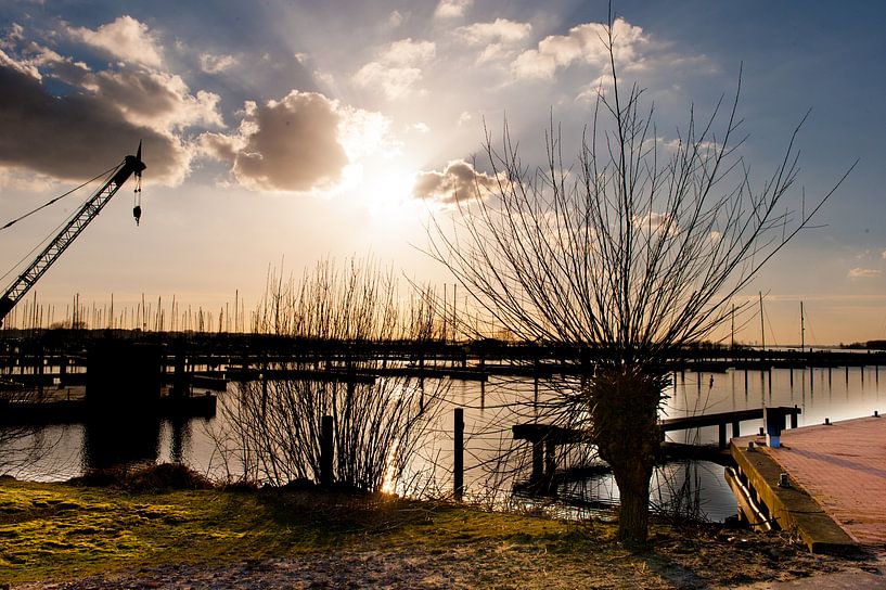 A Shipyard by Brian Morgan